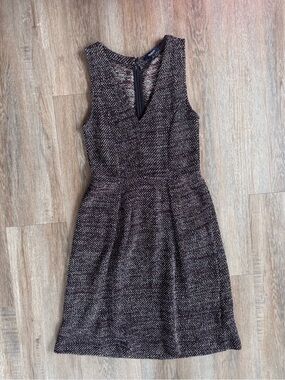 Madewell Knit Twill Terrace Sleeveless Dress - size Small